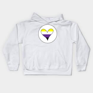 Love is Love: Nonbinary Pride Kids Hoodie